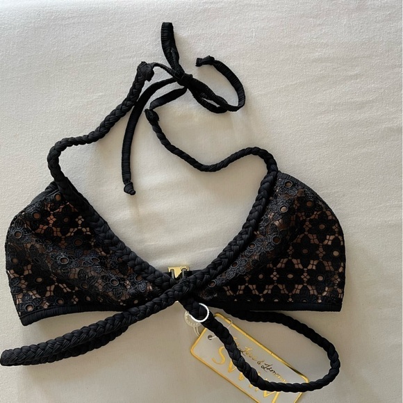 🍋 For Love and Lemons Samba Braided Bikini Top - Picture 8 of 16